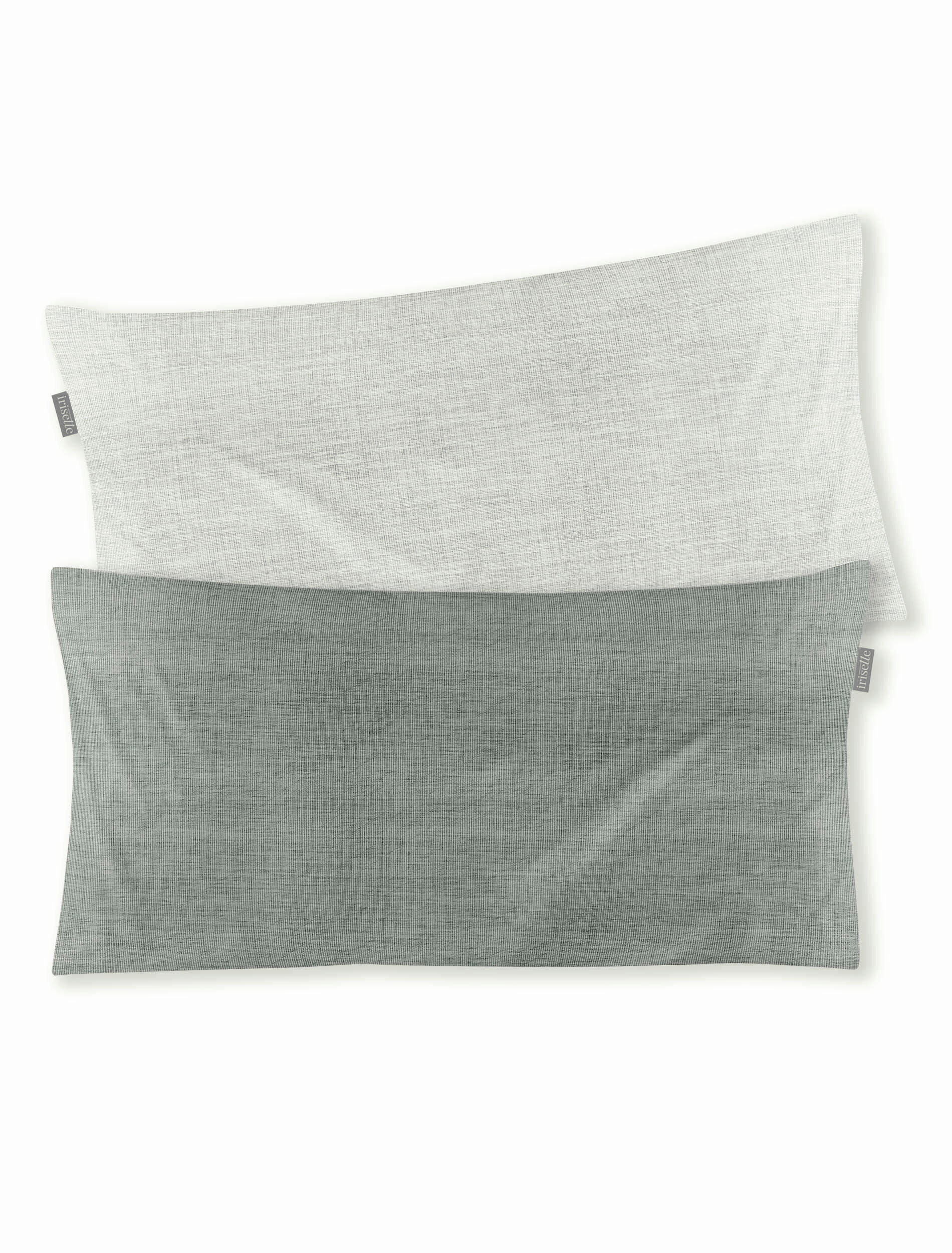 Irisette Kopfkissenbezug Grün 40x80 cm