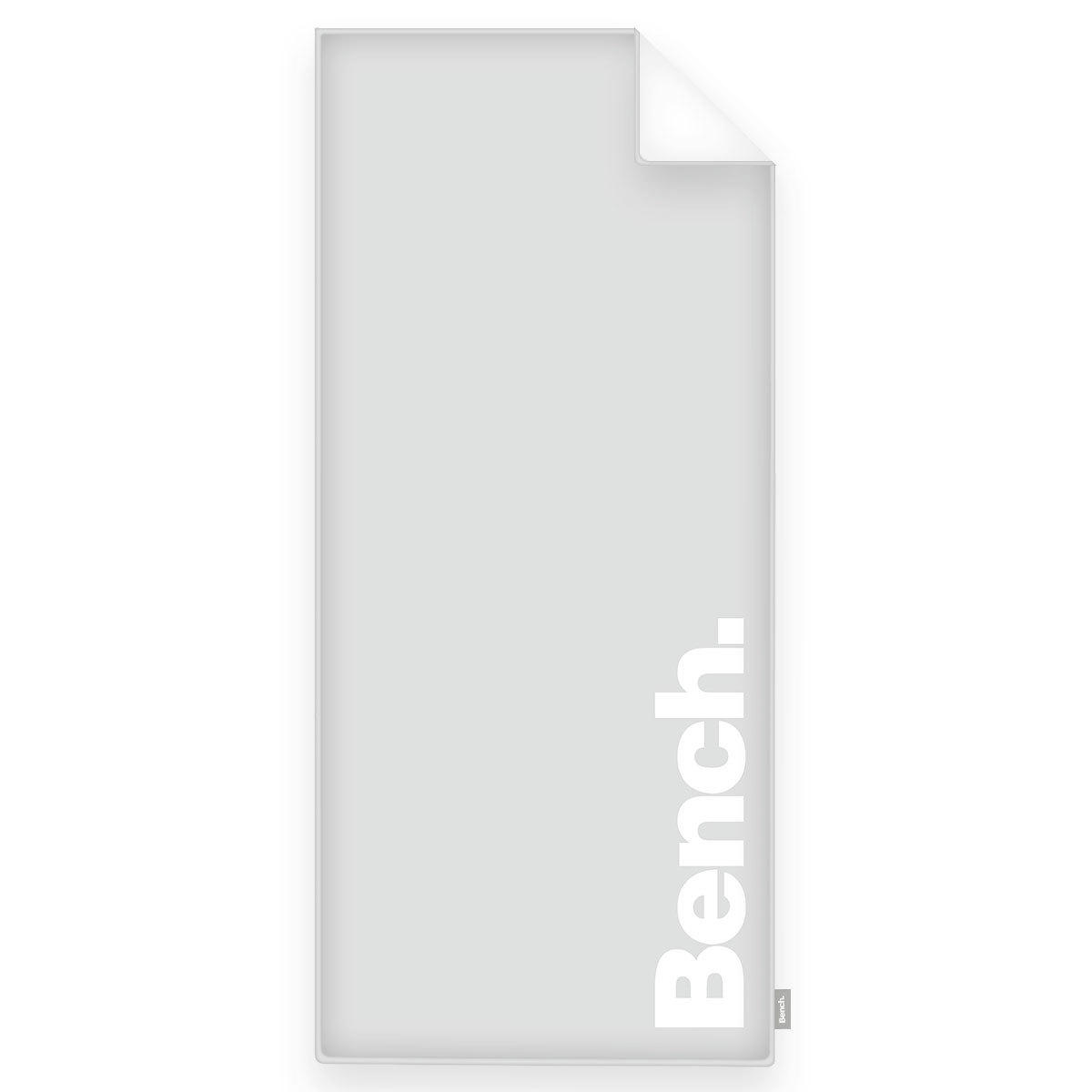 STRANDTUCH 80/180 cm  - Weiß/Grau, KONVENTIONELL, Textil (80/180cm) - Bench