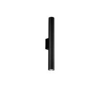 WANDLEUCHTE Luce Ambiente e Design 5,6/50 cm   - Schwarz, Design, Metall (5,6/50cm)