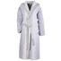 BADEMANTEL Grau, Silberfarben - Silberfarben/Grau, Basics, Textil (M) - Cawoe