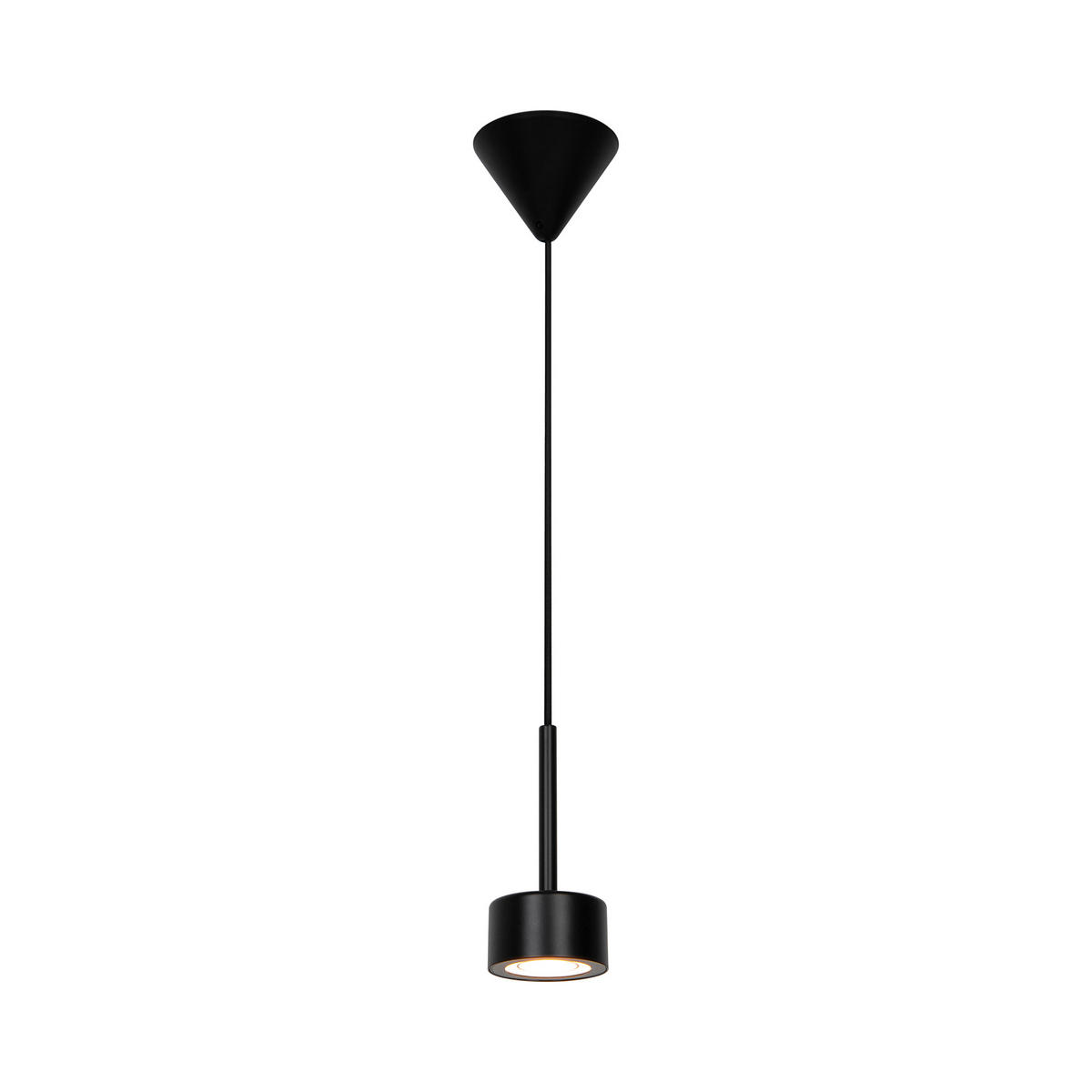 HÄNGELEUCHTE Clyde 8,5/17,5 cm   - Schwarz, Design, Metall (8,5/17,5cm) - Nordlux