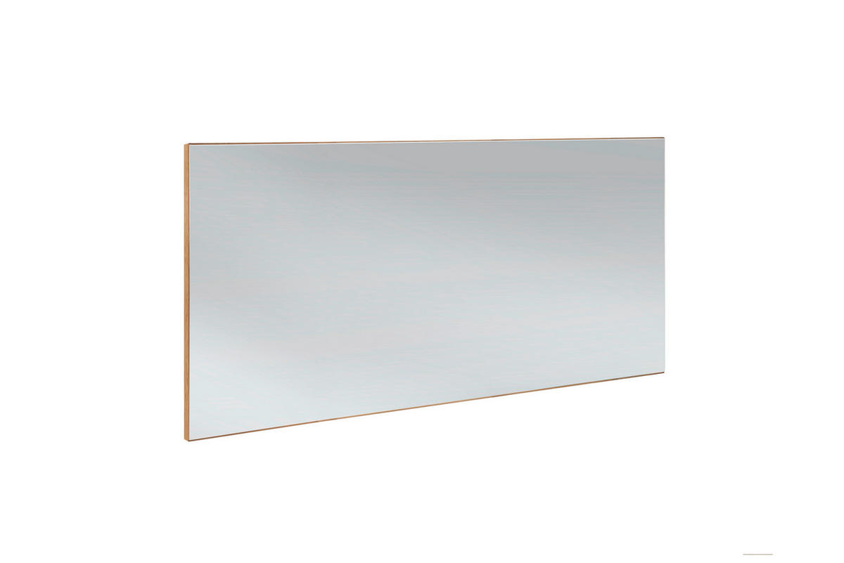 WANDSPIEGEL 150/66/4 cm    in rechteckig  - Eichefarben, Natur, Glas/Holz (150/66/4cm) - Linea Natura