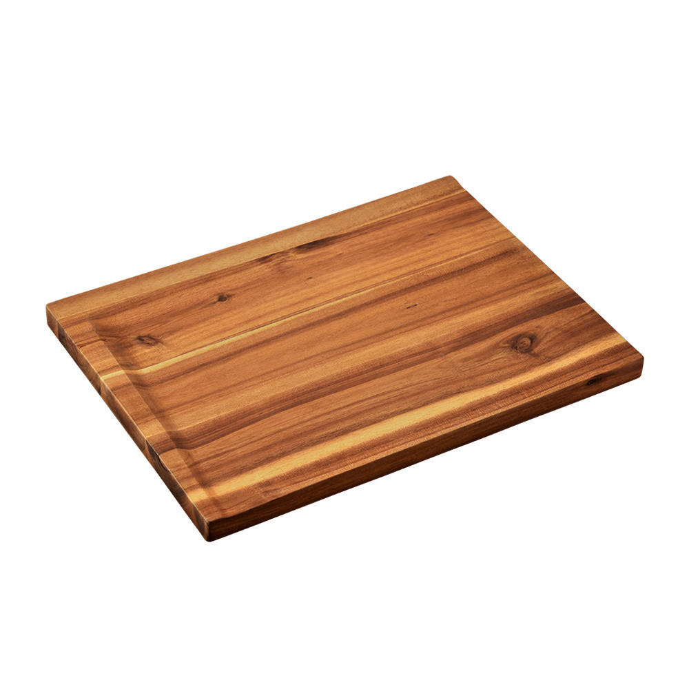 SCHNEIDEBRETT Holz Akazie  - Akaziefarben, Basics, Holz (38/2.8/28cm) - Kesper