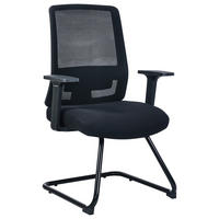 SCAUN CU BRAțE in negru  - negru, Modern, plastic/metal (64/97/55cm) - Novel