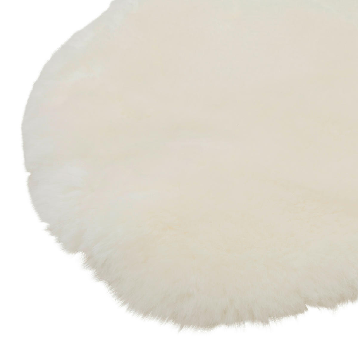 SCHAFFELL 55/160 cm  - Weiss, Trend, Fell (55/160cm) - Linea Natura