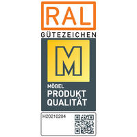 VITRINE in Graphitfarben  - Anthrazit/Graphitfarben, Design, Glas/Holzwerkstoff (100/143,3/41,9cm) - Cantus