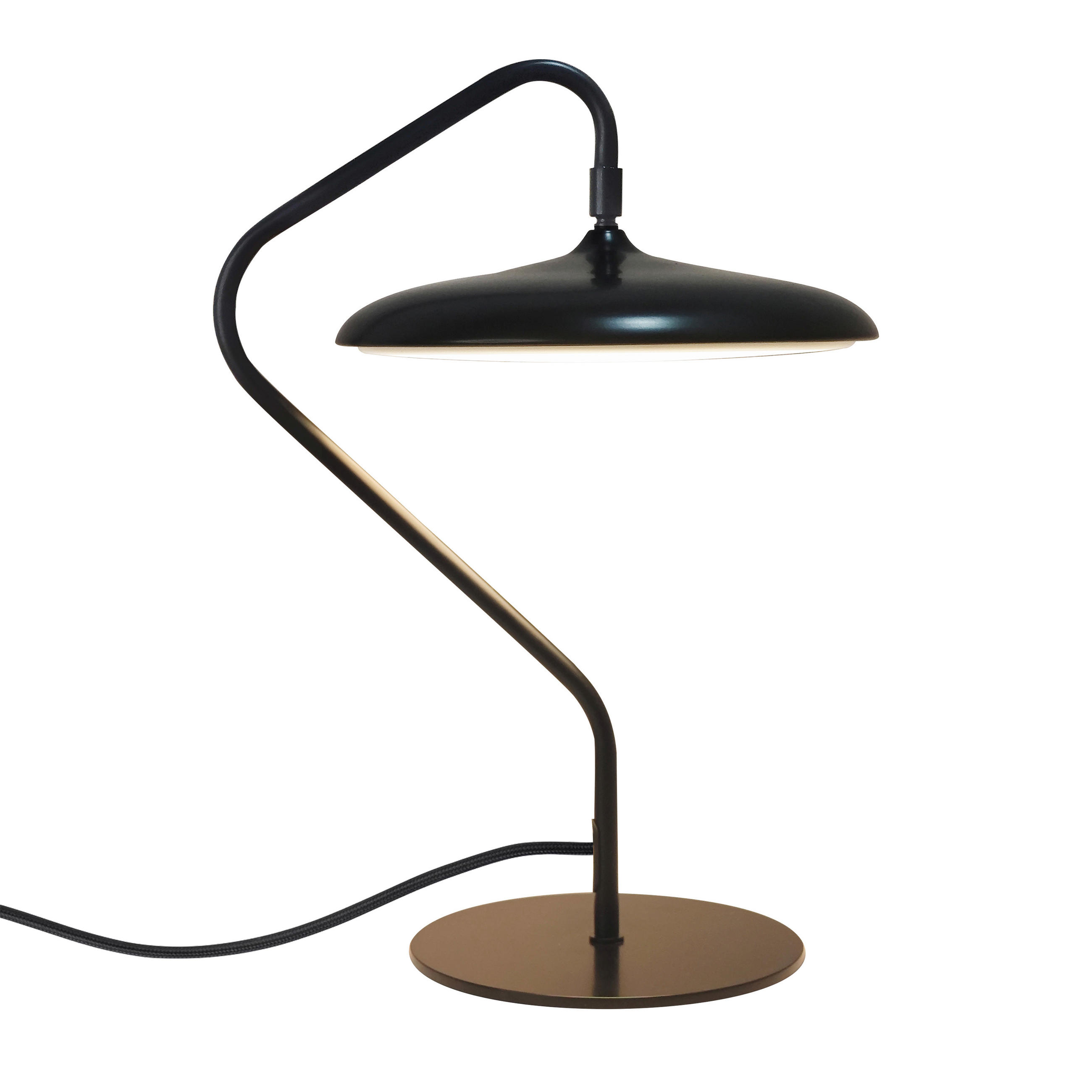 LED-TISCHLEUCHTE 30,5/41 cm   - Schwarz, Design, Metall (30,5/41cm) - Nordlux