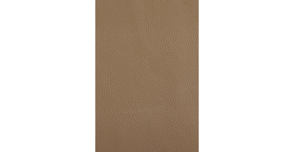 ARMLEHNSTUHL  Sitzfläche 360° drehbar, automatische Rückholfunktion Leinenoptik Echtleder  - Schwarz/Braun, Design, Leder/Textil (60/85/62cm) - Dieter Knoll