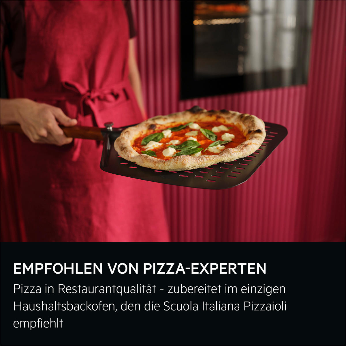 EINBAUBACKOFEN BP6150T  - Schwarz, Basics (56/59/55cm) - AEG