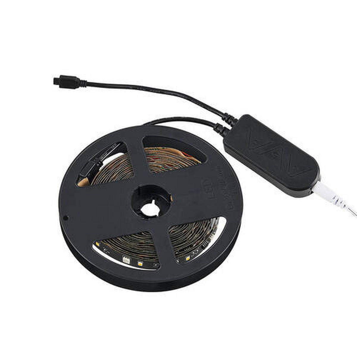 LED PÁSKA, 500 cm - černá, Basics, plast (500cm)