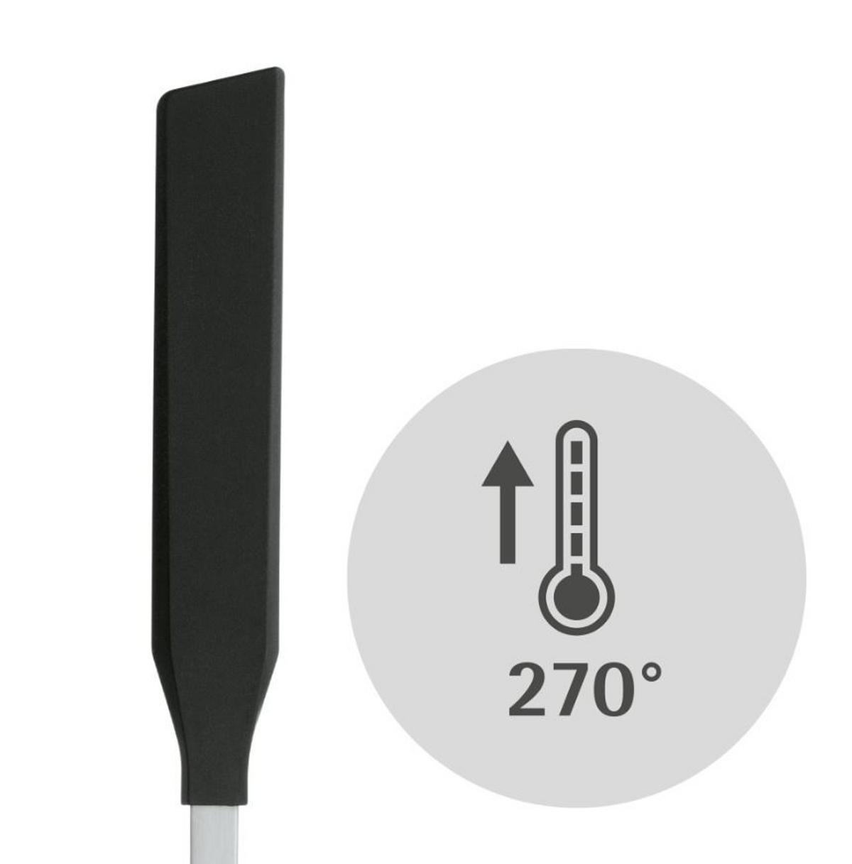 PFANNENWENDER Profi Plus  - Edelstahlfarben/Schwarz, Basics, Kunststoff/Metall (32cm) - WMF