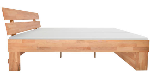 BETT 180/200 cm,  in Kernbuche,  - Kernbuche, Natur, Holz (180/200cm) - Carryhome