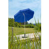 SLNEČNÍK 200/215/200 cm - modrá/biela, Basics, kov/textil (200/215/200cm) - Schneider