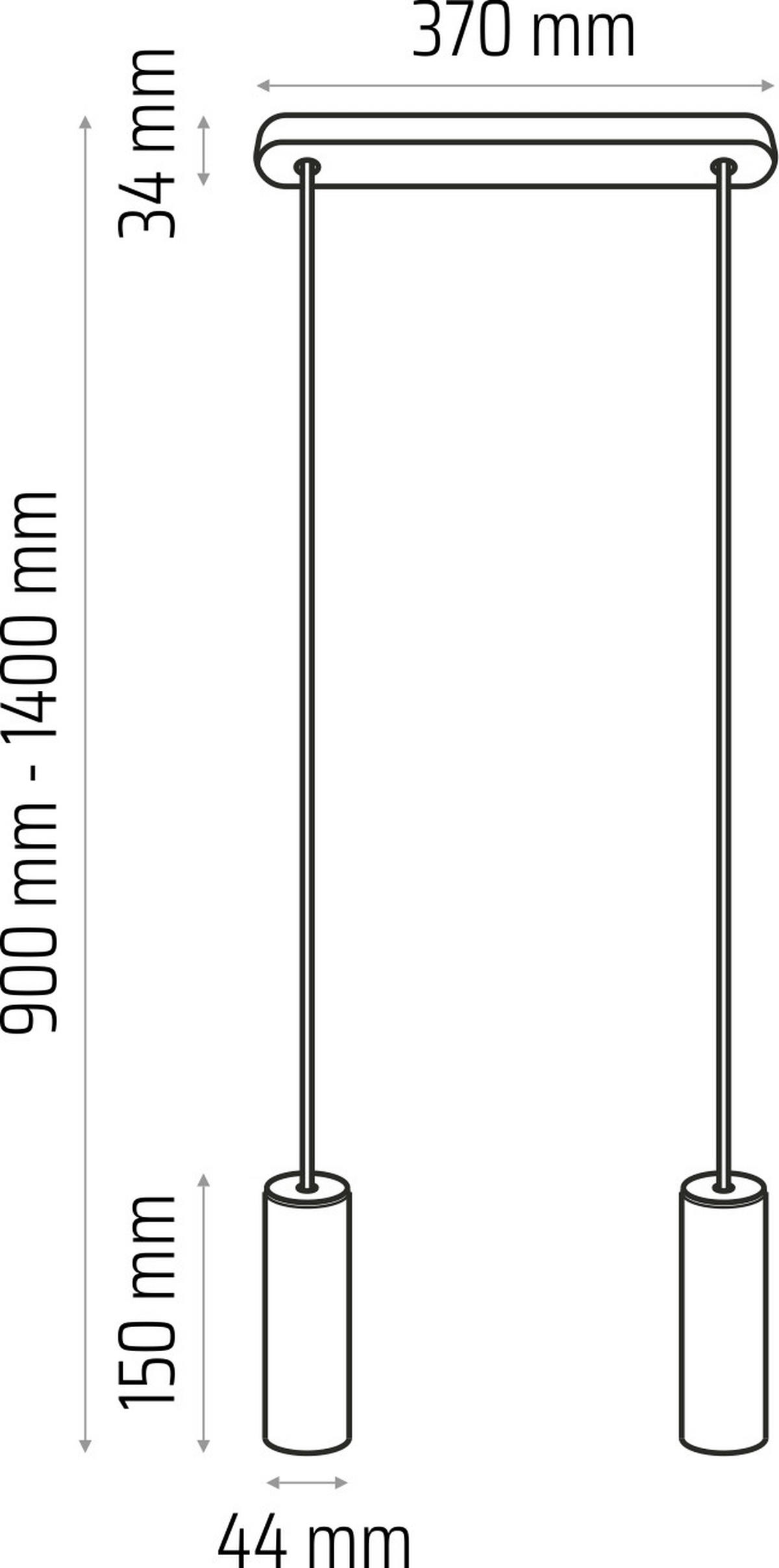 ZÁVESNÉ SVIETIDLO, 37/3.4/150 cm  - sivá, Design, drevo (37/3.4/150cm)