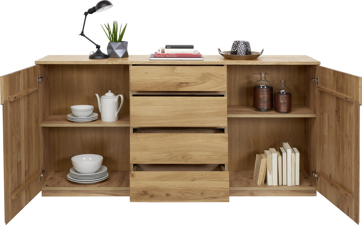 SIDEBOARD  in 180/89,2/41 cm  - Buchefarben, Trend, Holz/Holzwerkstoff (180/89,2/41cm) - Linea Natura