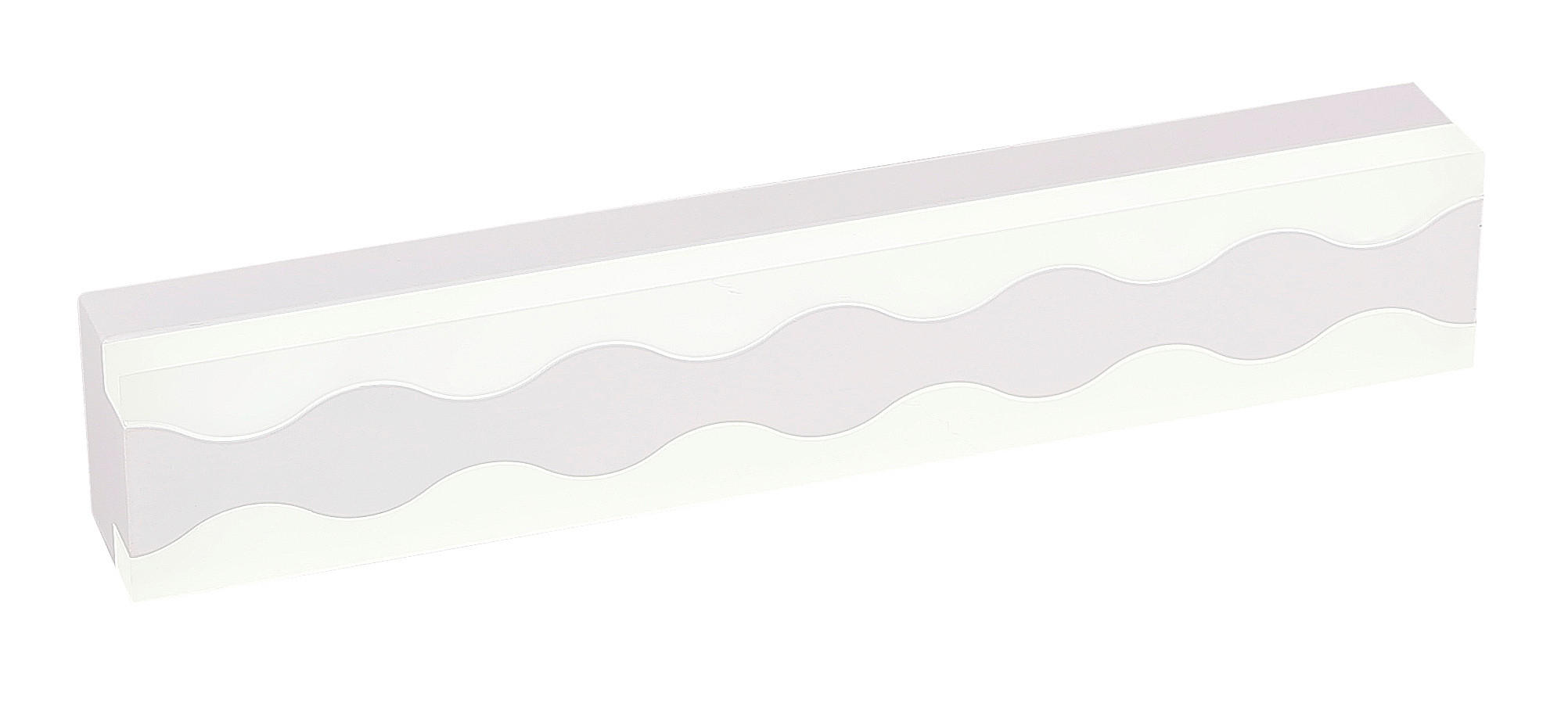 XXXLutz Led-Wandleuchte Front Weiß 39.5x5 cm