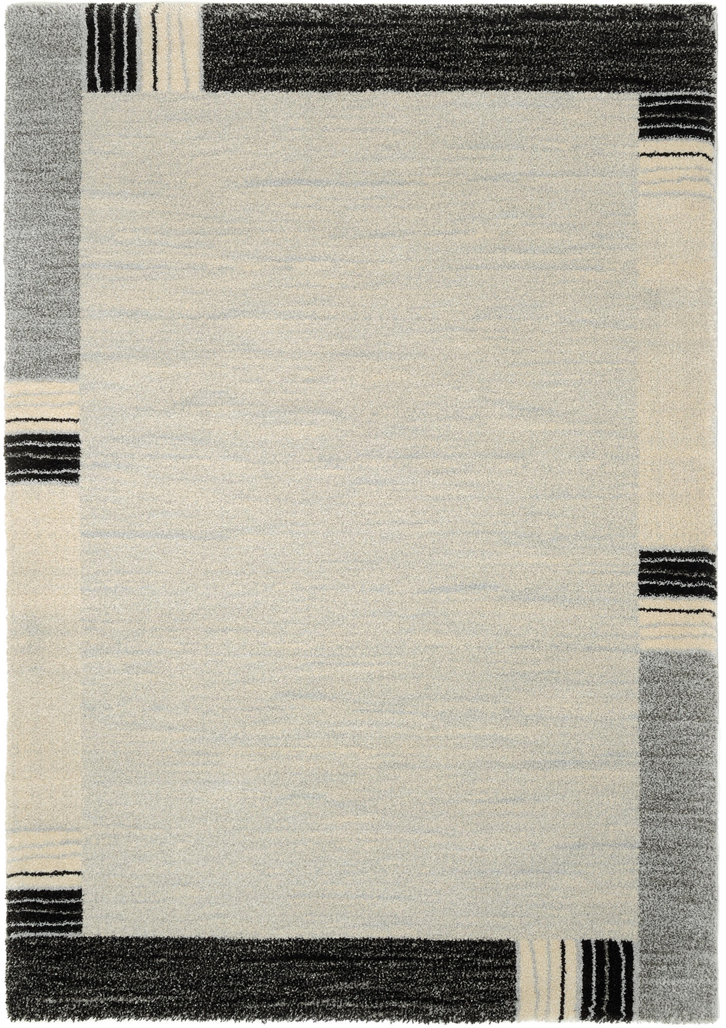 WEBTEPPICH 65/130 cm Palazzo Lobo Grau  - Grau, KONVENTIONELL, Textil (65/130cm) - Novel