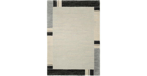 WEBTEPPICH 65/130 cm Palazzo Lobo Grau - Grau, KONVENTIONELL, Textil (65/130cm) - Novel