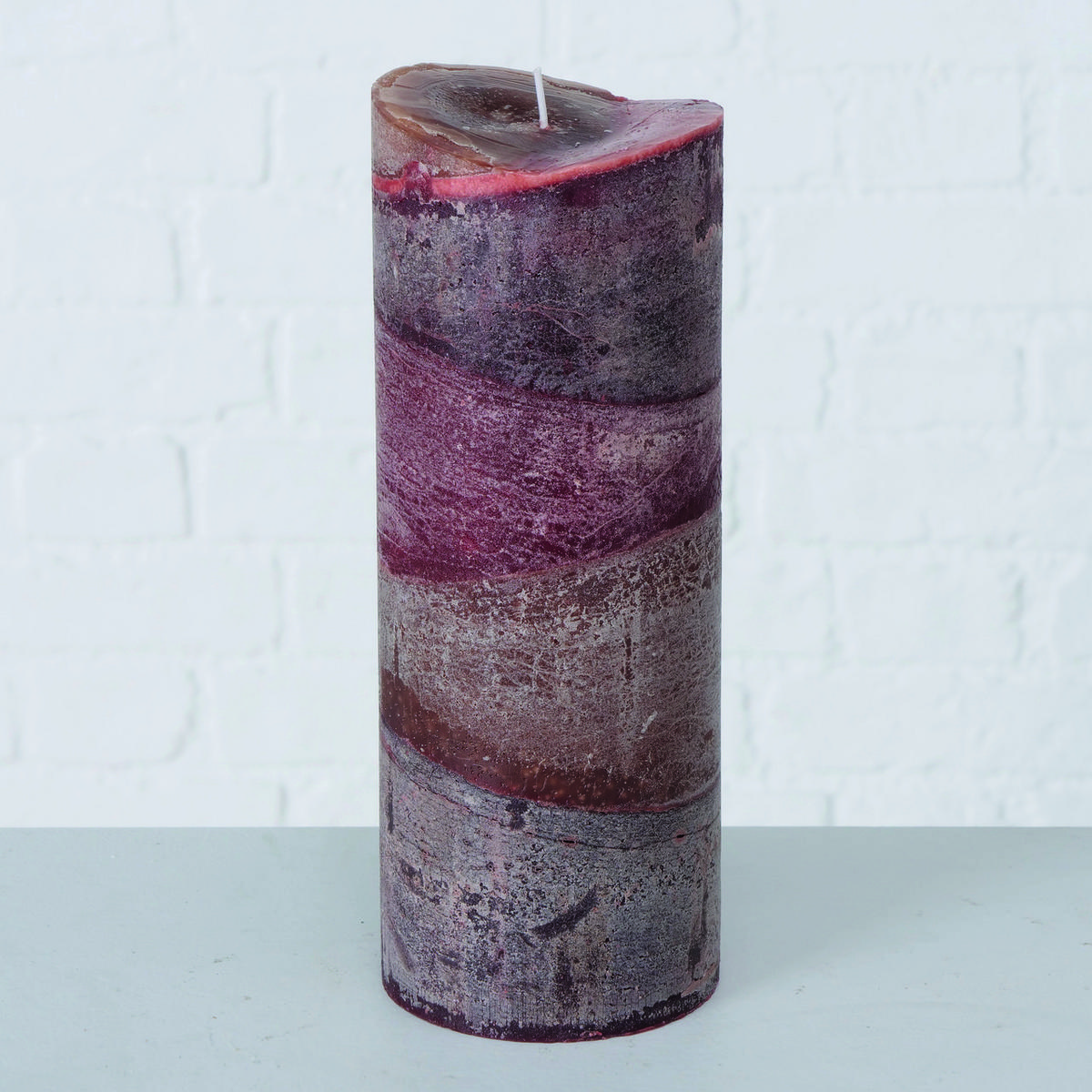 BLOCKLJUS 10/25 cm  - orange/röd, Basics, naturmaterial (10/25cm)