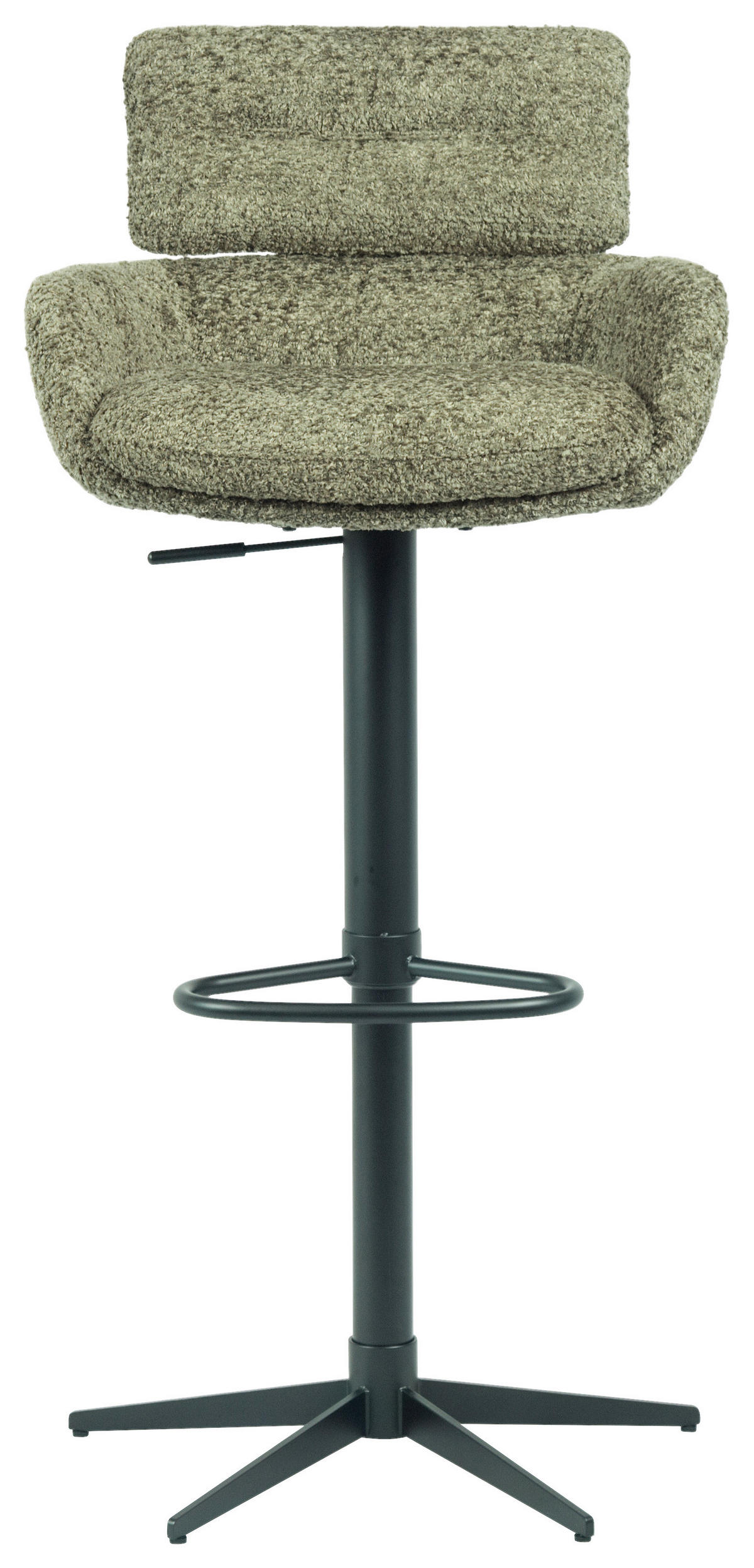 BARPALL i grön, svart  - grön/svart, Design, metall/textil (54/99-116.5/52cm) - Dieter Knoll