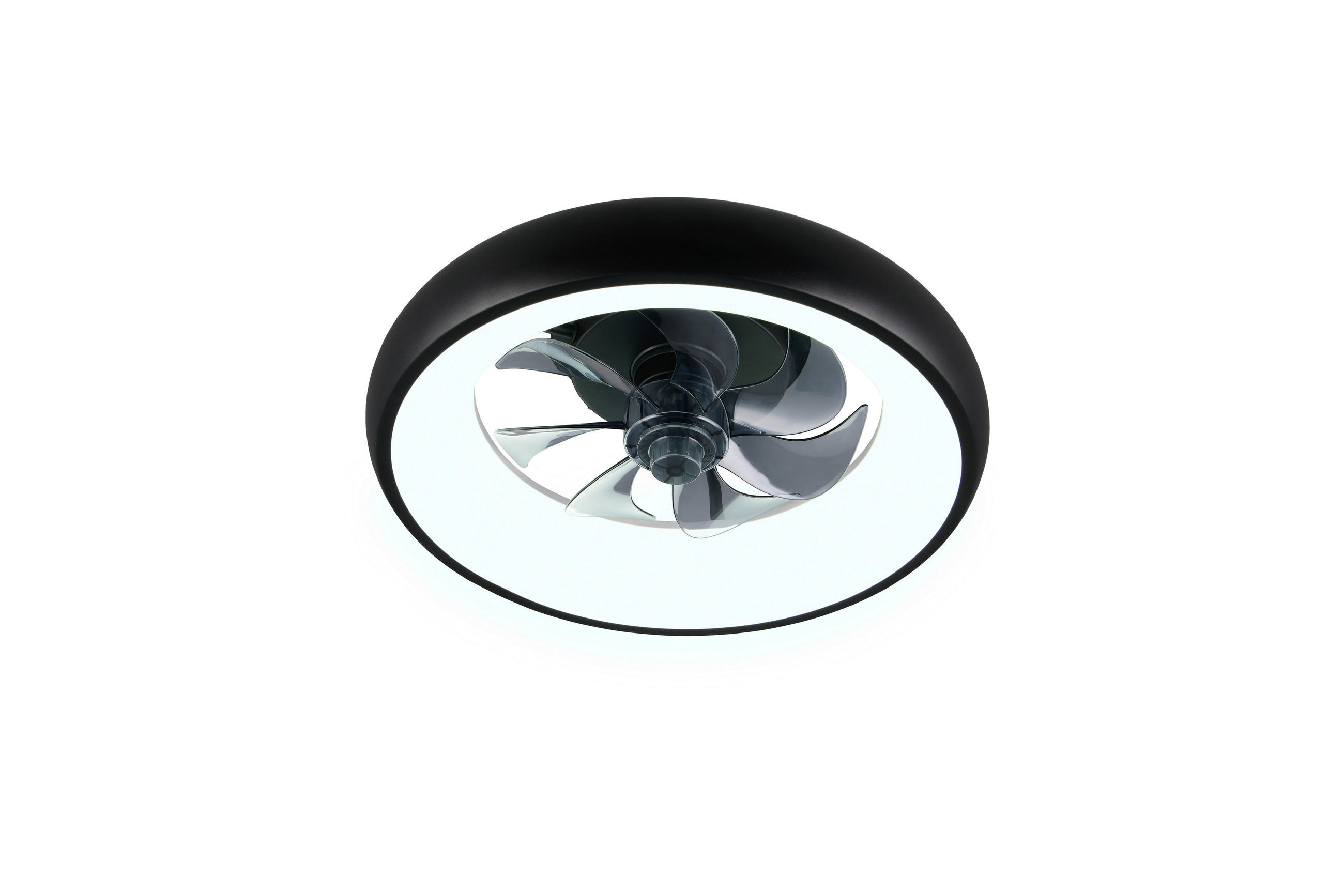 DECKENVENTILATOR - Schwarz/Weiß, Design, Kunststoff/Metall (40/13.5cm)
