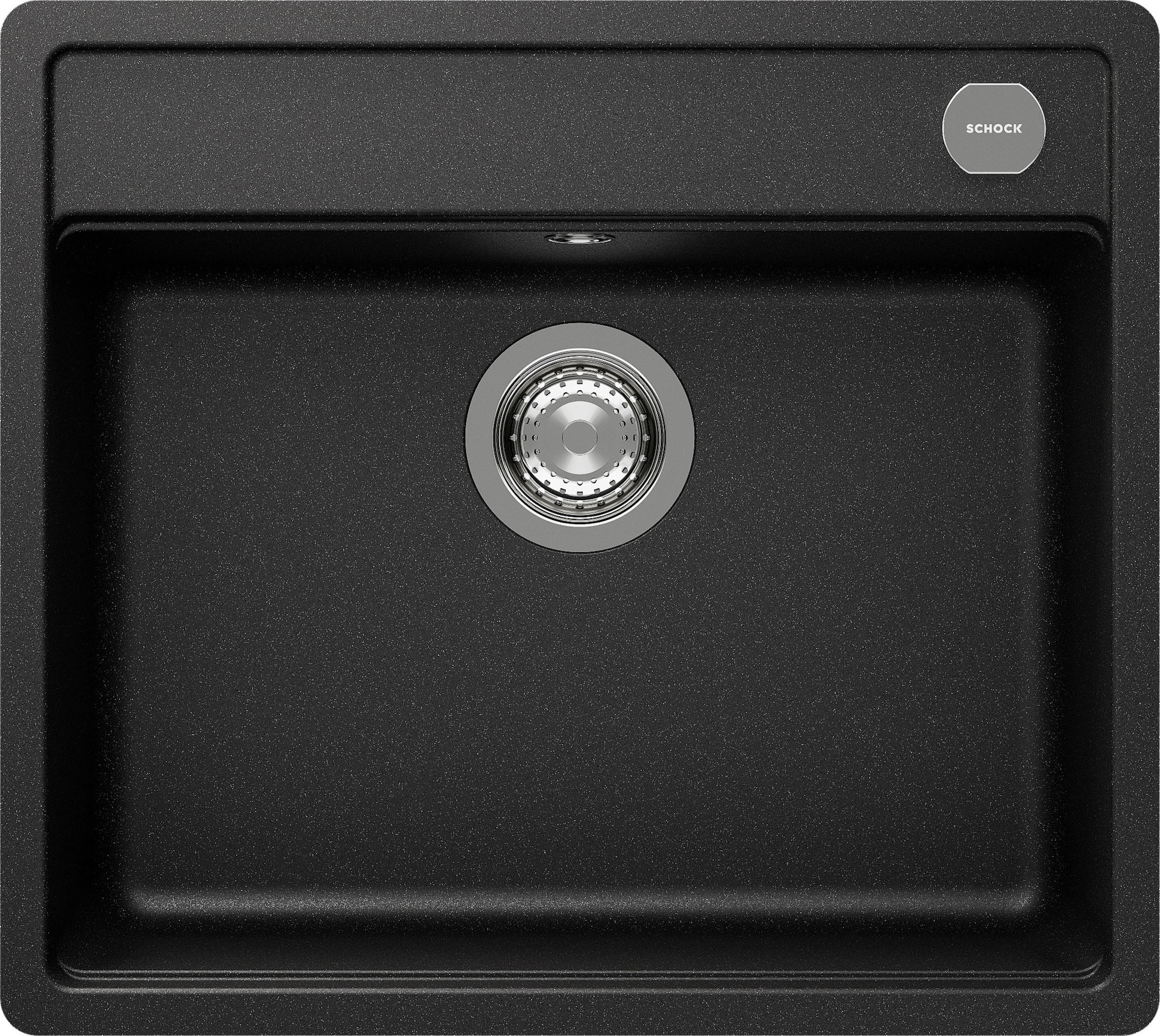 SPÜLE MONN100FBSTO  - Grau, Basics, Stein (57/29/51cm) - Schock