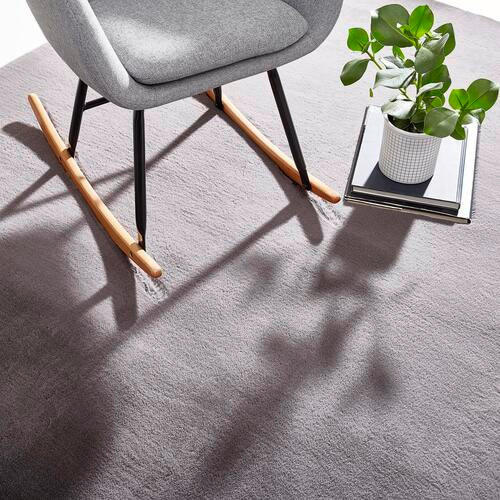 HOCHFLORTEPPICH 160/230 cm LIMA Grau  - Grau, Design, Textil (160/230cm) - Novel