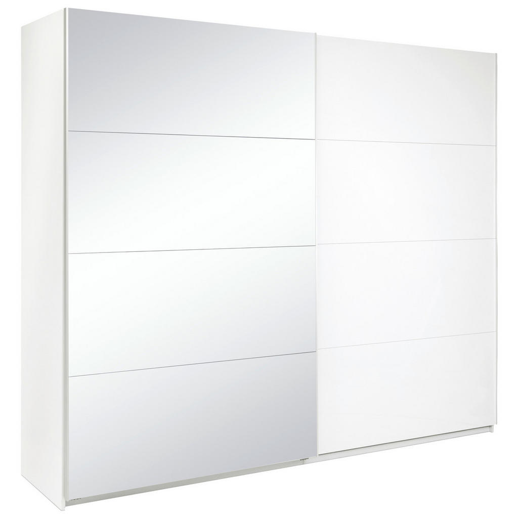 P & B SKRIŇA S POSUVNÝMI DVERAMI, biela, 250/210/62 cm