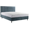 BOXBETT 180/200 cm  in Blau  - Blau/Schwarz, KONVENTIONELL, Holz/Textil (180/200cm) - Boxxx