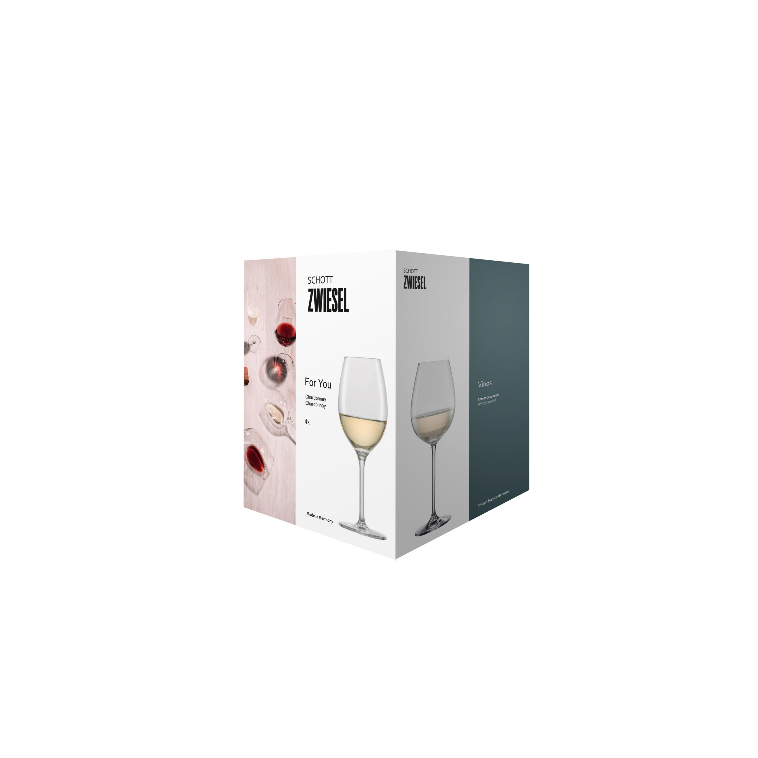 GLÄSERSET 4-teilig  - Klar, KONVENTIONELL, Glas (8,0/20,0cm) - Schott Zwiesel