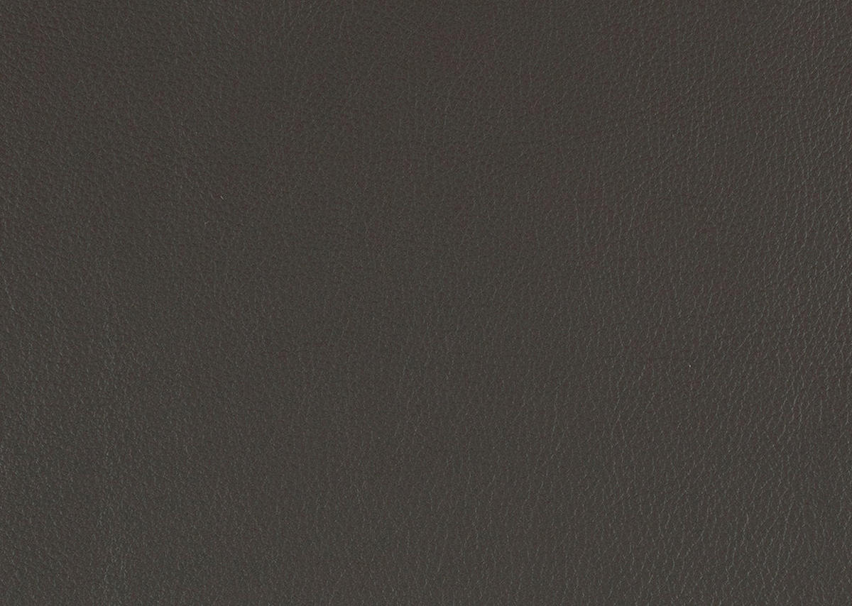 STUHL Echtleder Dunkelgrau  - Dunkelgrau/Schwarz, Design, Leder/Metall (53/86/61cm) - Joop!