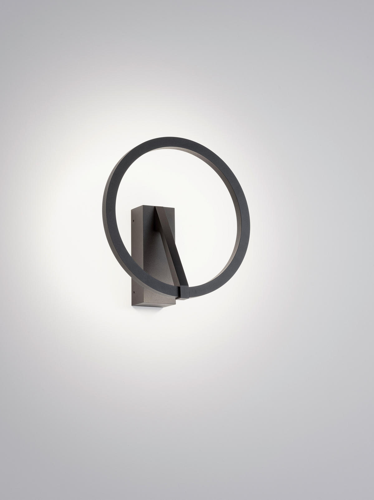 LED-WANDLEUCHTE Elara 22/10 cm   - Schwarz, Design, Kunststoff/Metall (22/10cm) - Helestra