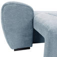 ECKSOFA Blau Flachgewebe  - Blau/Schwarz, KONVENTIONELL, Holz/Textil (275/180cm) - Carryhome