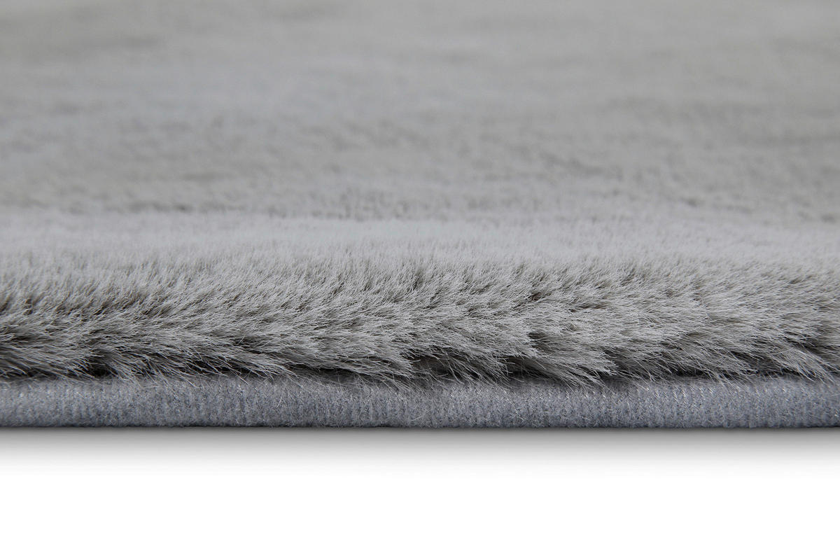 BADTEPPICH Grau 60/100 cm  - Grau, Basics, Kunststoff/Textil (60/100cm) - WECON HOME