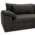 ECKSOFA  in Webstoff Anthrazit  306/198 cm  - Anthrazit/Schwarz, MODERN, Kunststoff/Textil (306/198cm) - Carryhome