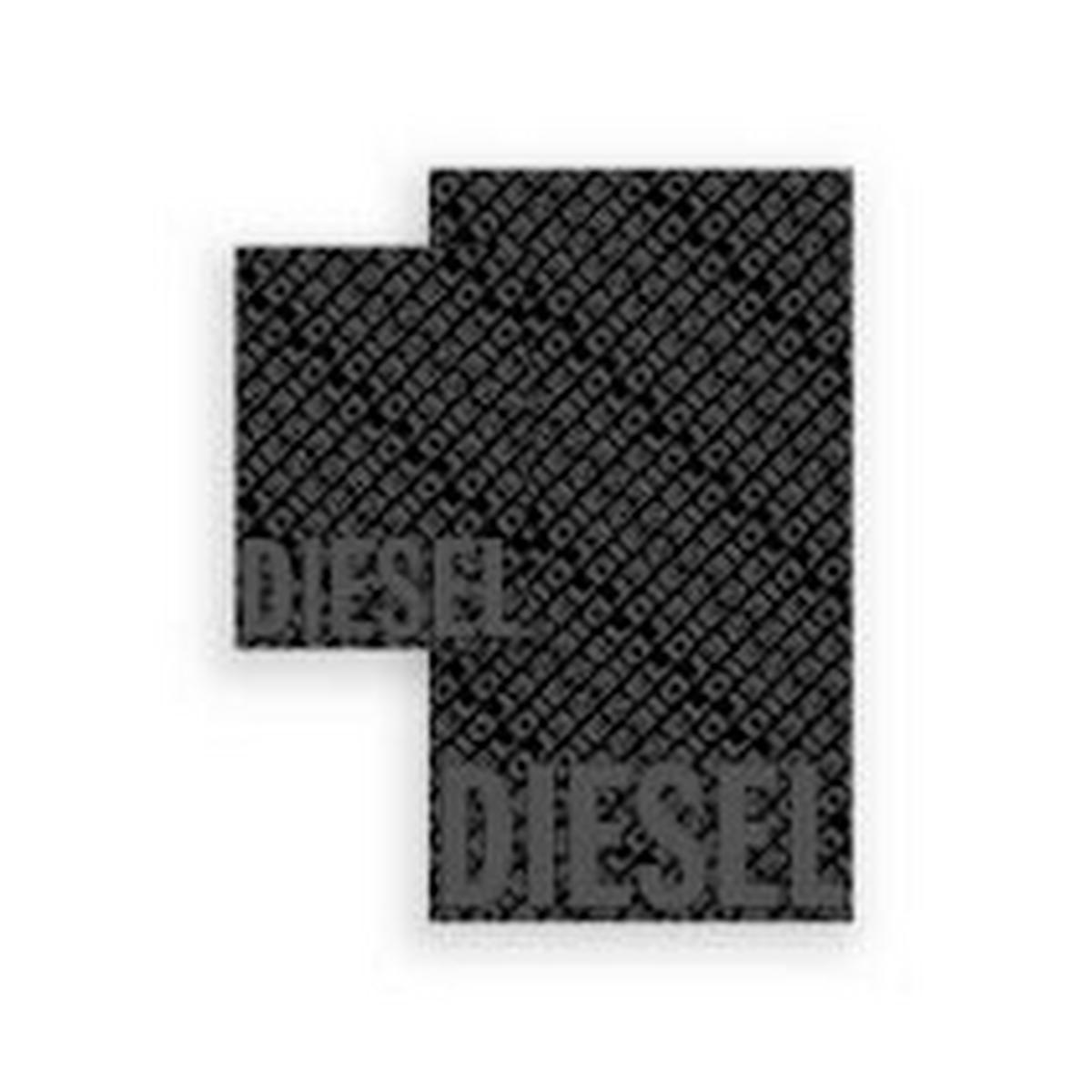 FROTTIERSET 3D LOGO Schwarz 2-teilig  - Schwarz, Basics, Textil - Diesel