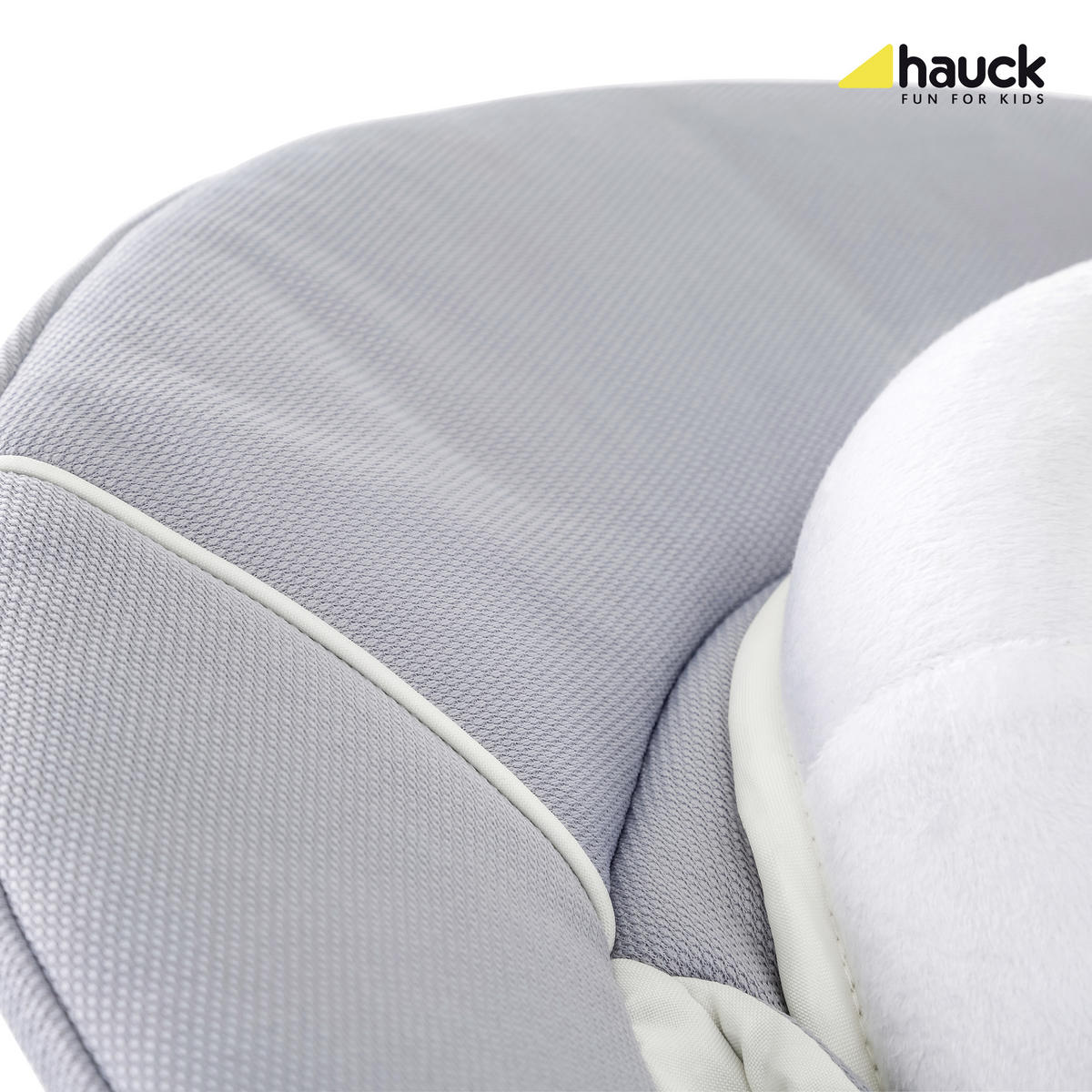 WIPPE ALPHA BOUNCER   - Weiß/Grau, KONVENTIONELL, Textil (66/49/45cm) - Hauck