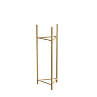 BLUMENSTÄNDER Metall  - Goldfarben, Basics, Metall (27/75/27cm)