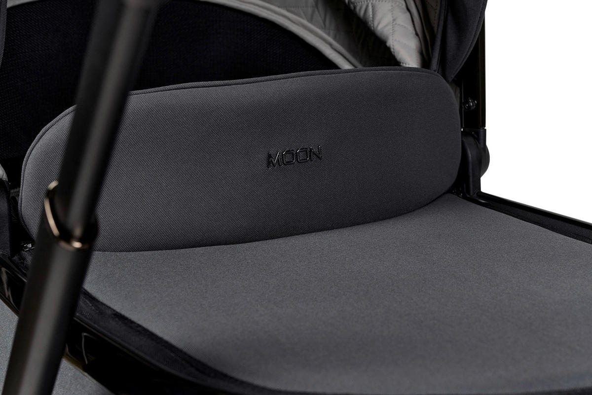 KOMBIKINDERWAGEN Gio+  - Anthrazit, Basics, Textil (103/60/125cm) - Moon Edition