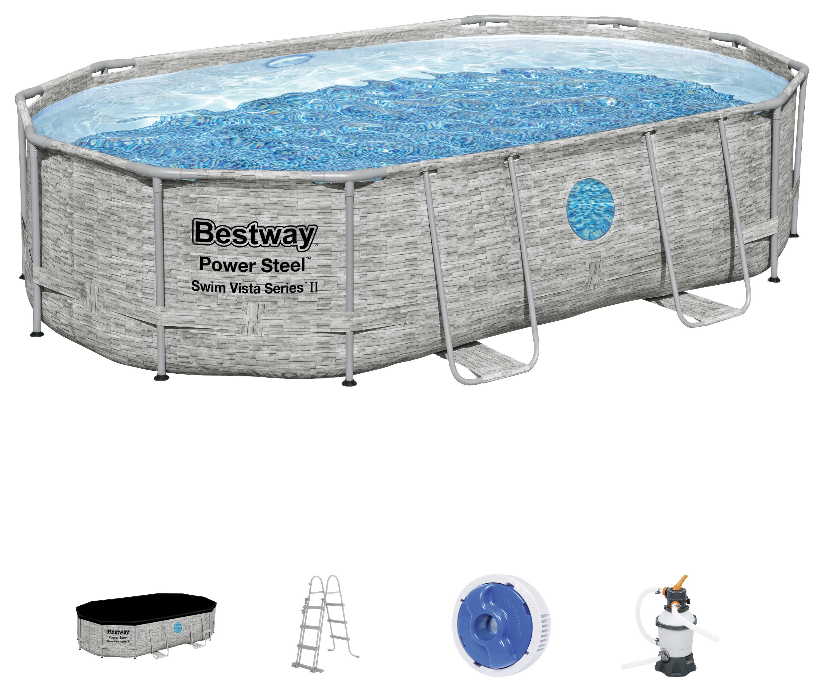 Bestway BAZÉN 488/305/107 cm