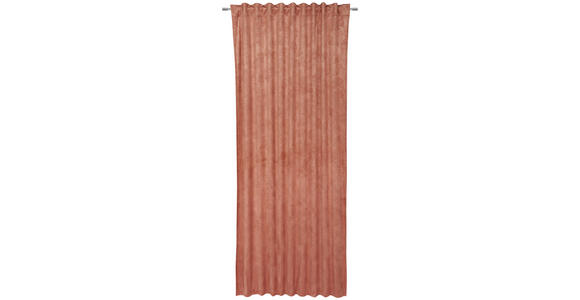 FERTIGVORHANG Verdunkelung - Koralle, KONVENTIONELL, Textil (140/245cm) - Esposa