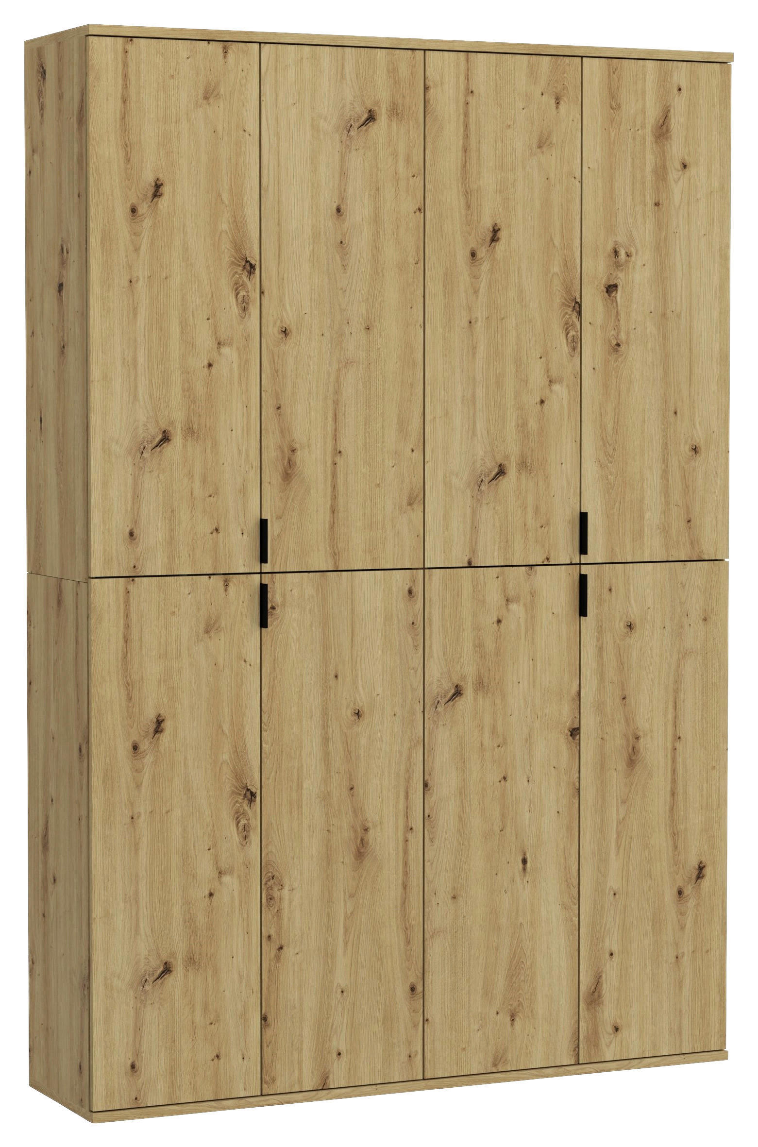 GARDEROBENSCHRANK 122/193/34 cm  - KONVENTIONELL, Holzwerkstoff/Kunststoff (122/193/34cm) - MID.YOU