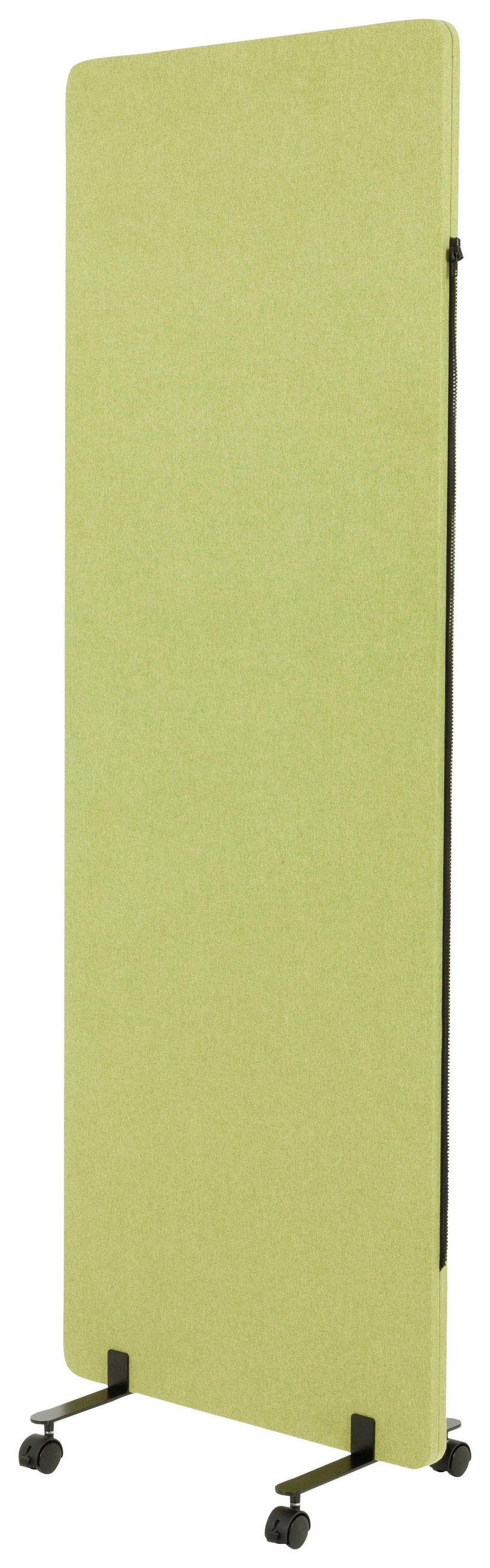 MELLANVÄGG  i metall, plast, textil  ljusgrön  - ljusgrön, Basics, metall/textil (60/177/3cm) - MID.YOU