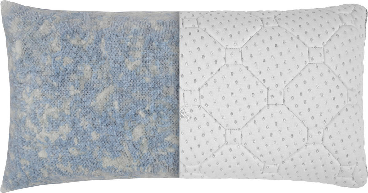 KOPFPOLSTER Viskoelastischer Kern  - Weiß, Design, Textil (80/15/40cm) - Carryhome