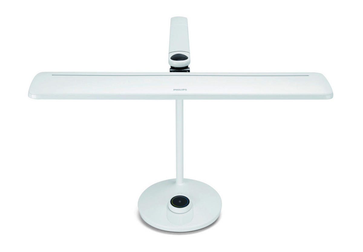 SCHREIBTISCHLEUCHTE 45/41/43 cm   - Weiß, Design, Metall (45/41/43cm) - Philips