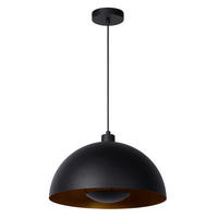 HÄNGELEUCHTE 40/150 cm   - Schwarz, Design, Metall (40/150cm) - Lucide