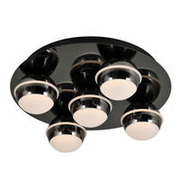 LED-DECKENLEUCHTE Biarritz 40/40/14 cm  - Sandfarben, Design, Kunststoff/Metall (40/40/14cm)