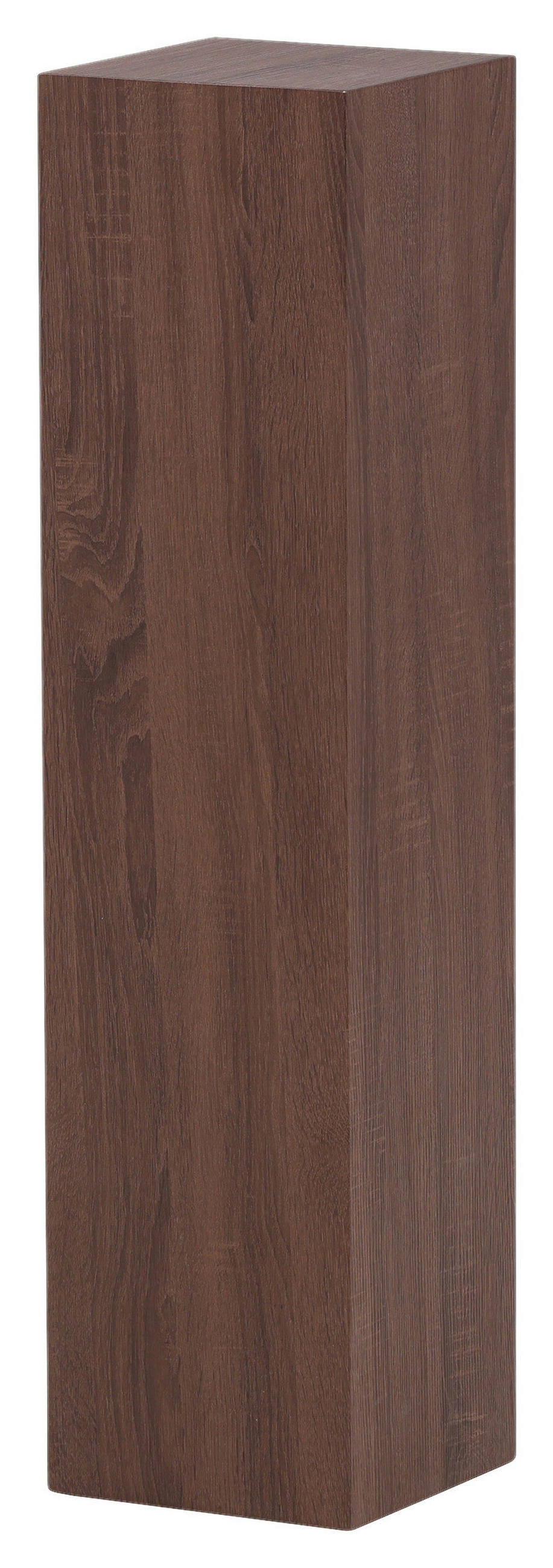 BEISTELLTISCH in Holz 23/23/95 cm  - Braun, Design, Holz (23/23/95cm) - Livetastic