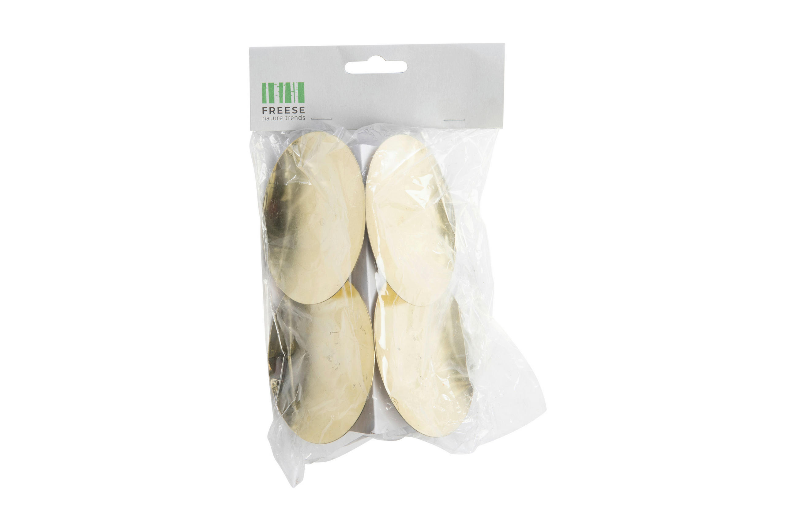 KERZENHALTER-SET - Goldfarben, LIFESTYLE, Metall (7,5/5cm)