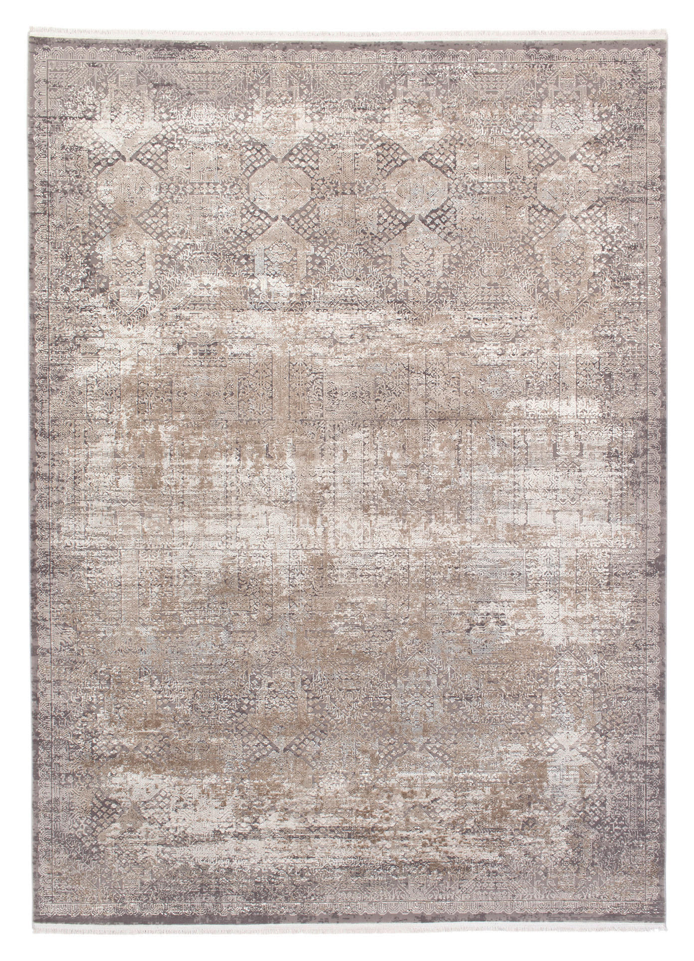 WEBTEPPICH 140/200 cm Apollo  - Beige/Braun, Design, Textil (140/200cm) - Musterring